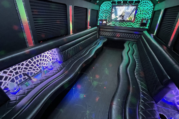 High Point Limo Bus Interior
