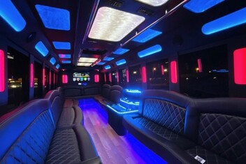 High Point Limousine Bus Interior