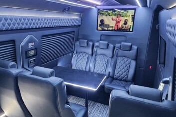 High Point Sprinter Van Interior