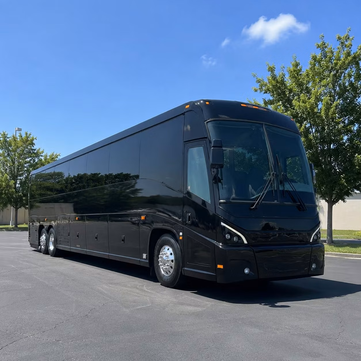 how trip distance and duration affect charter bus rental rates in high point