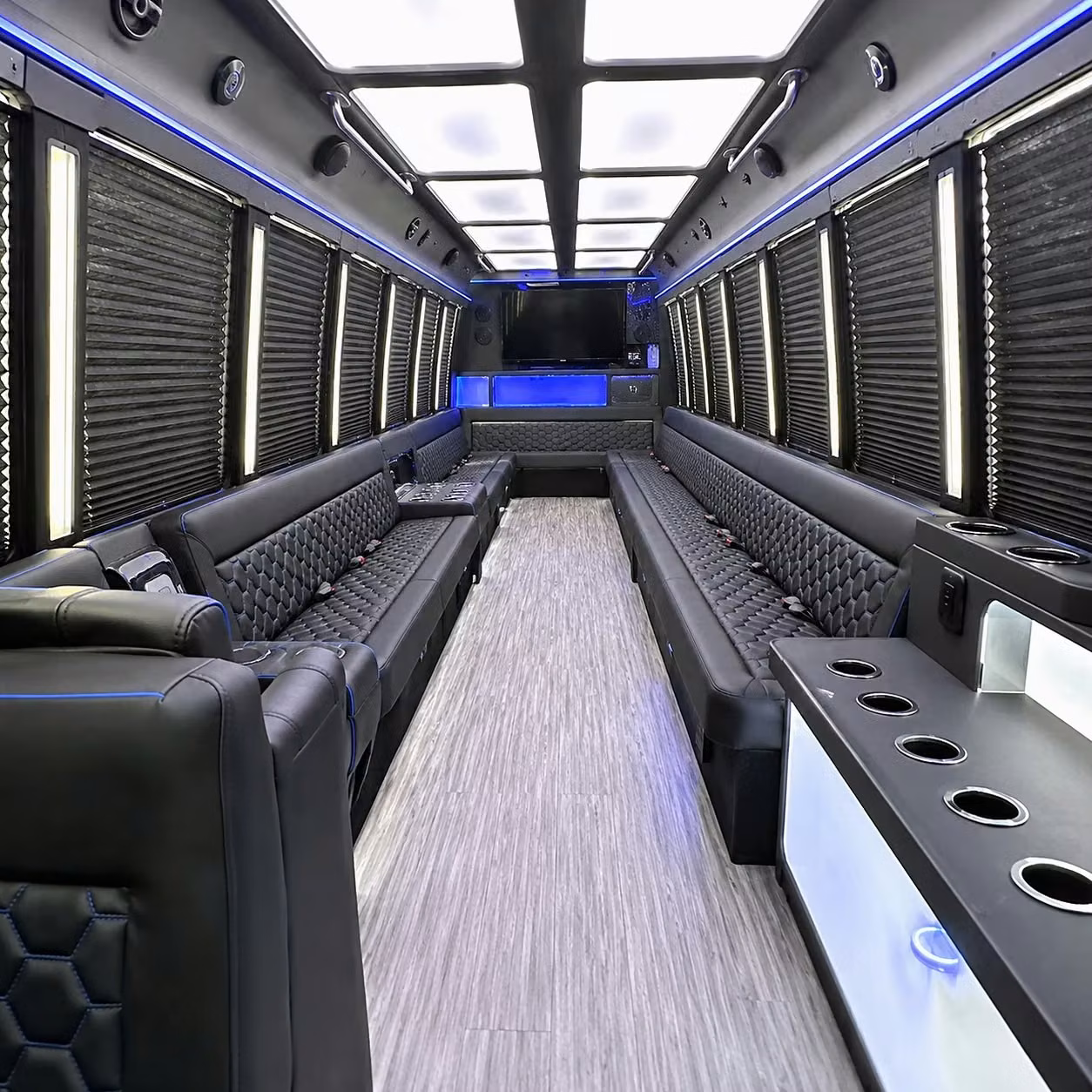 party bus interior